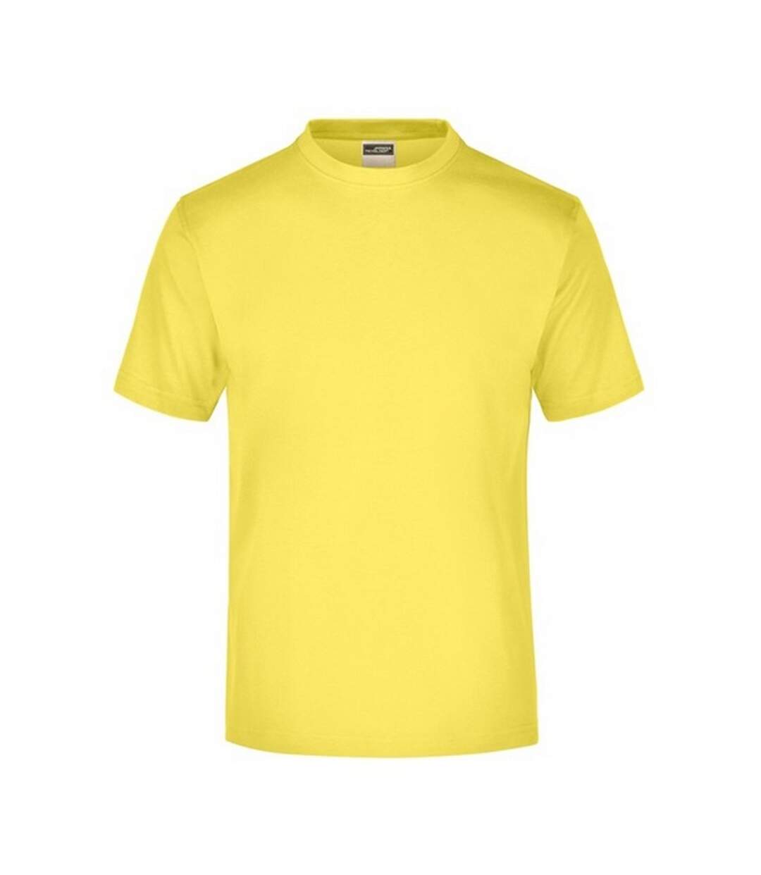 T-shirt Medium Adulte Jaune James And Nicholson-3