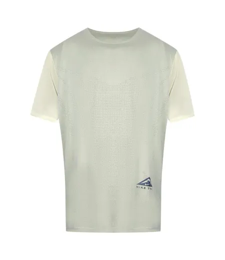 Haut Course À Pied Trail Homme Vert Pâle Nike