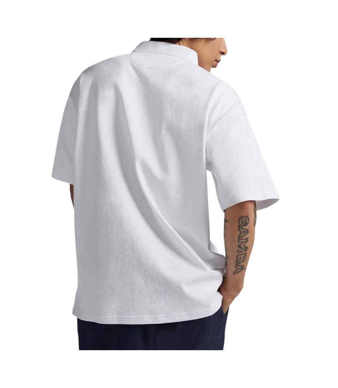 T-Shirt blanc homme converse branded-2