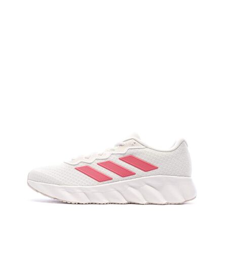 Chaussures de running blanches/rose femme adidas switch move