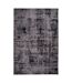 Tapis en polypropylène noir Catania 110 x 60 cm