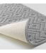 Tapis Multi-Usage Tissé Losi 50x80cm Gris-3
