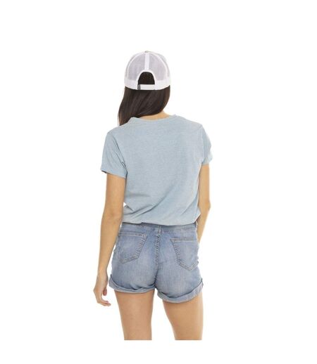 T-shirt à col rond manches courtes femme Spring Skull Vondutch