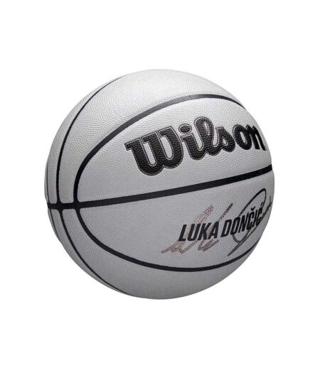 Ballon De Basket Motif/style Nba Doncic Taille 7 Gris Wilson