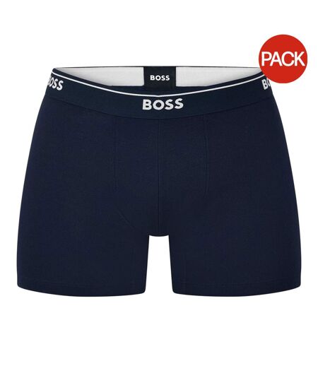 Pack Of 2  Mens Boxer Briefs  Navy Boss