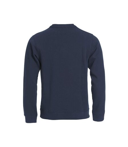 Sweat classic adulte bleu marine foncé Clique