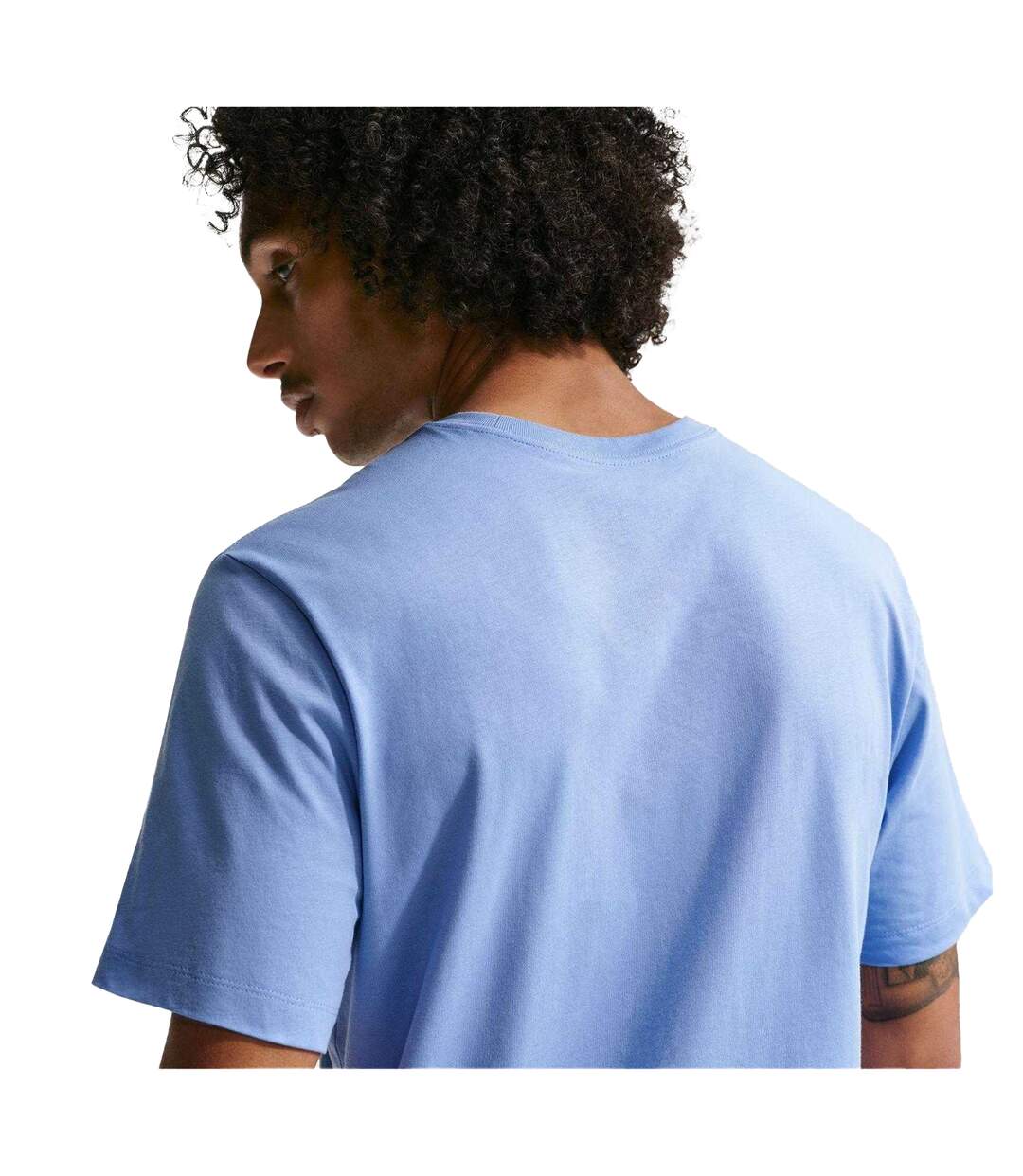 T-shirt Club Homme Bleu Clair Nike-4