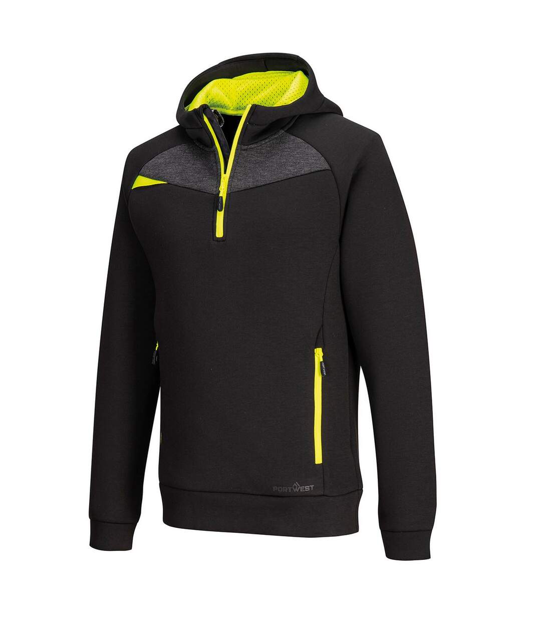 Sweat À Capuche Homme Noir Portwest-4