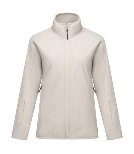 Veste Softshell Imperméable À Doublure Duveteuse Moutdale Femme Beige Clair Regatta