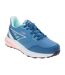 Chaussures de marche bario femme bleu clair / menthe / corail Hi-Tec