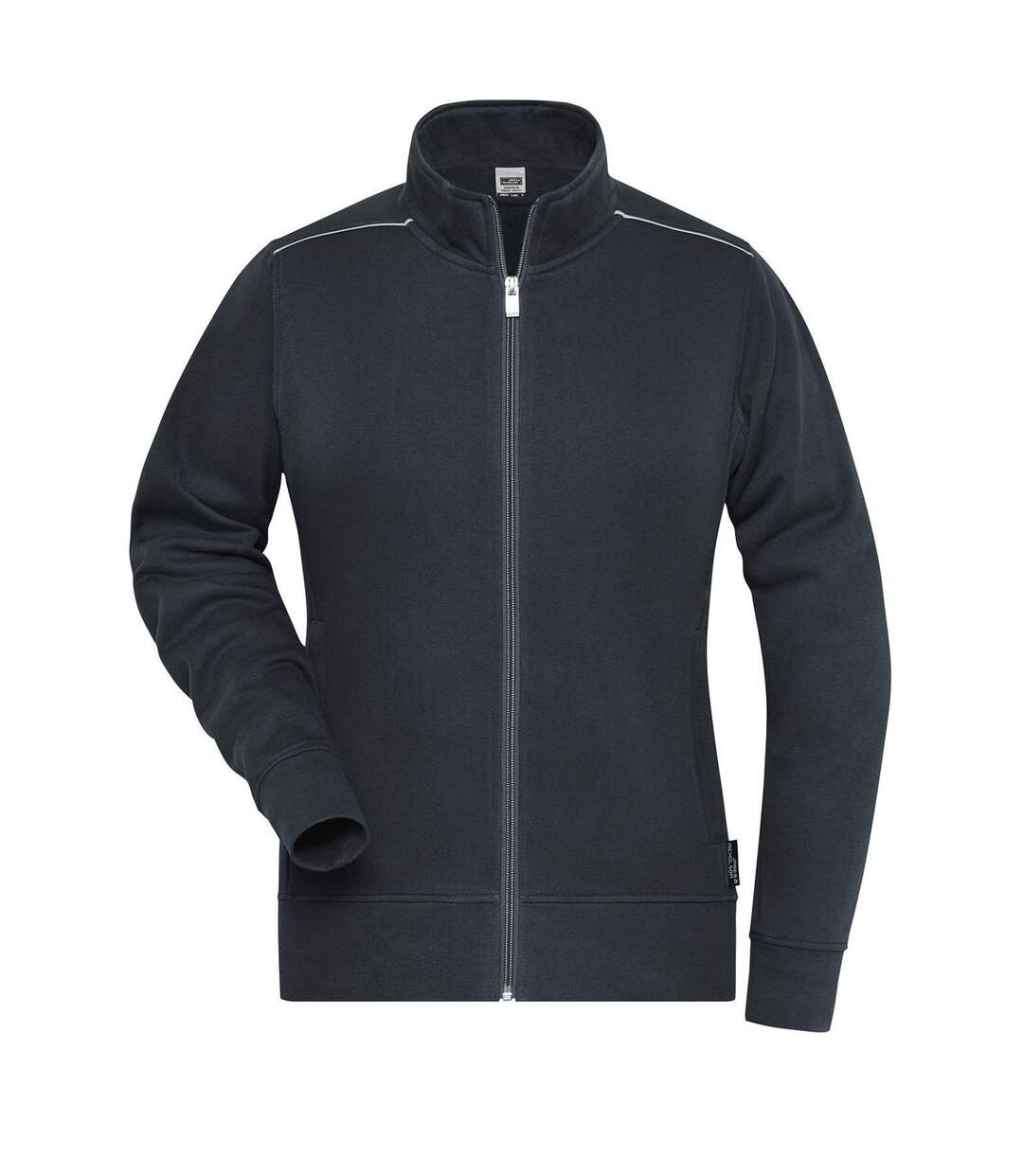 Veste sweat de travail - Femme - JN893 - gris carbone