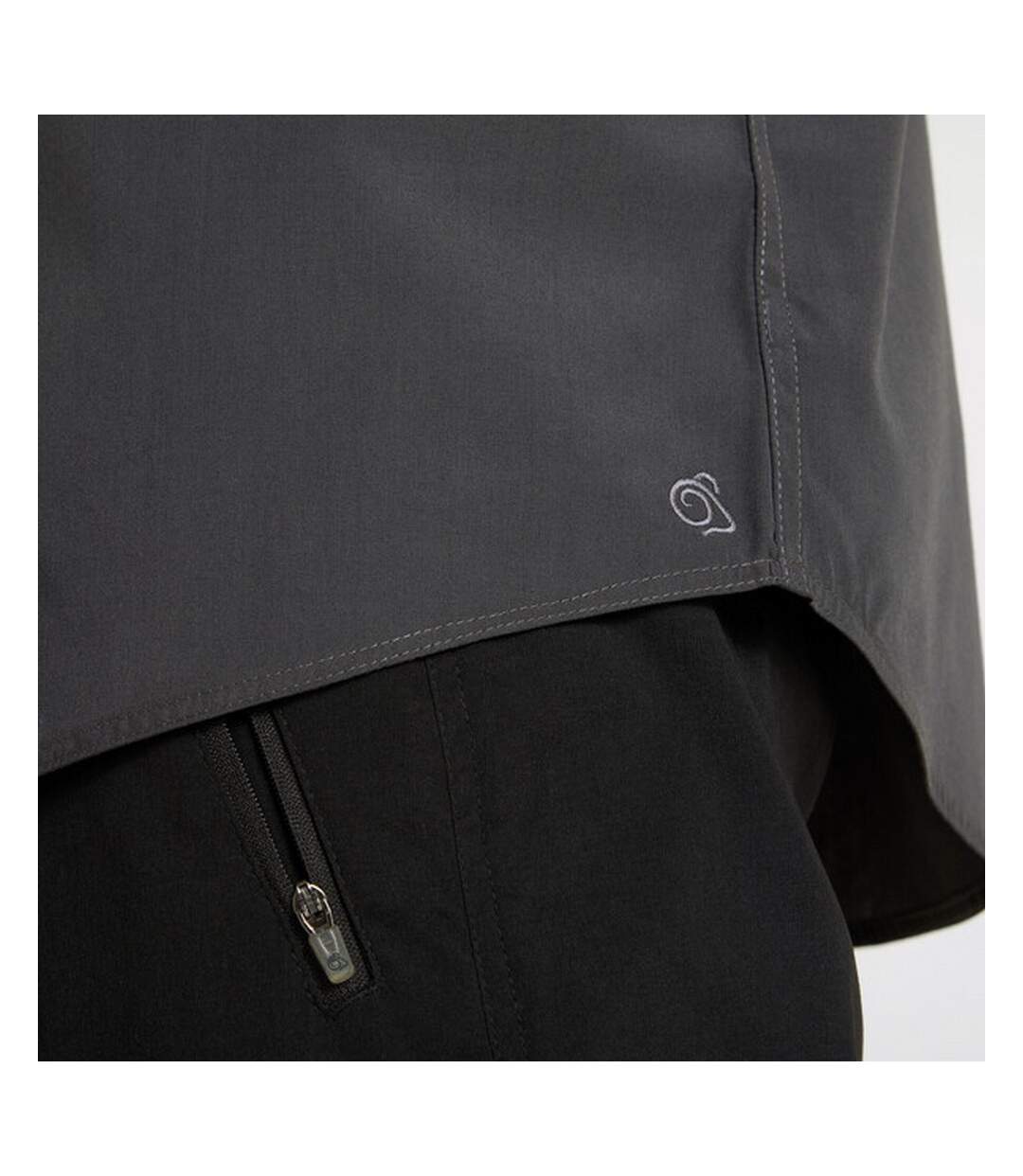 Mens Expert Kiwi Shirt Carbon Grey Craghoppers-2