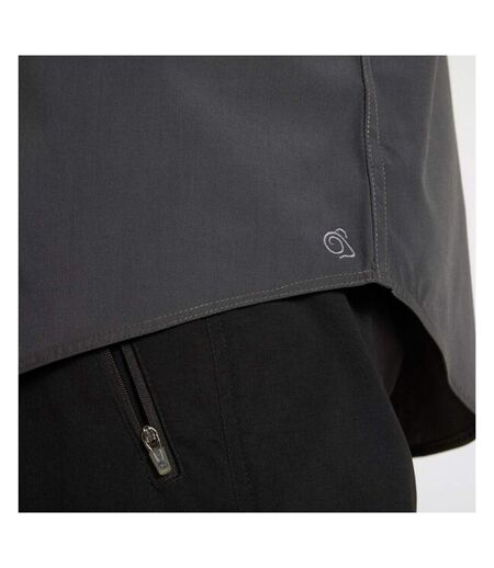 Mens Expert Kiwi Shirt Carbon Grey Craghoppers