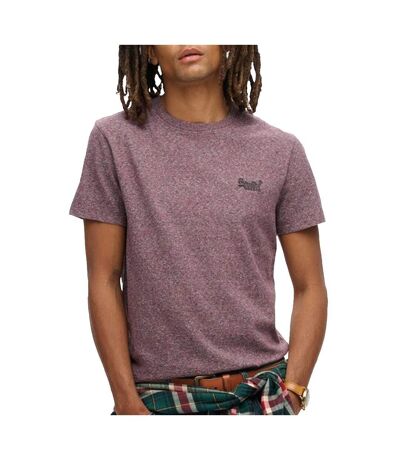 T-shirt bordeaux homme superdry vintage logo m1011245a - xxl