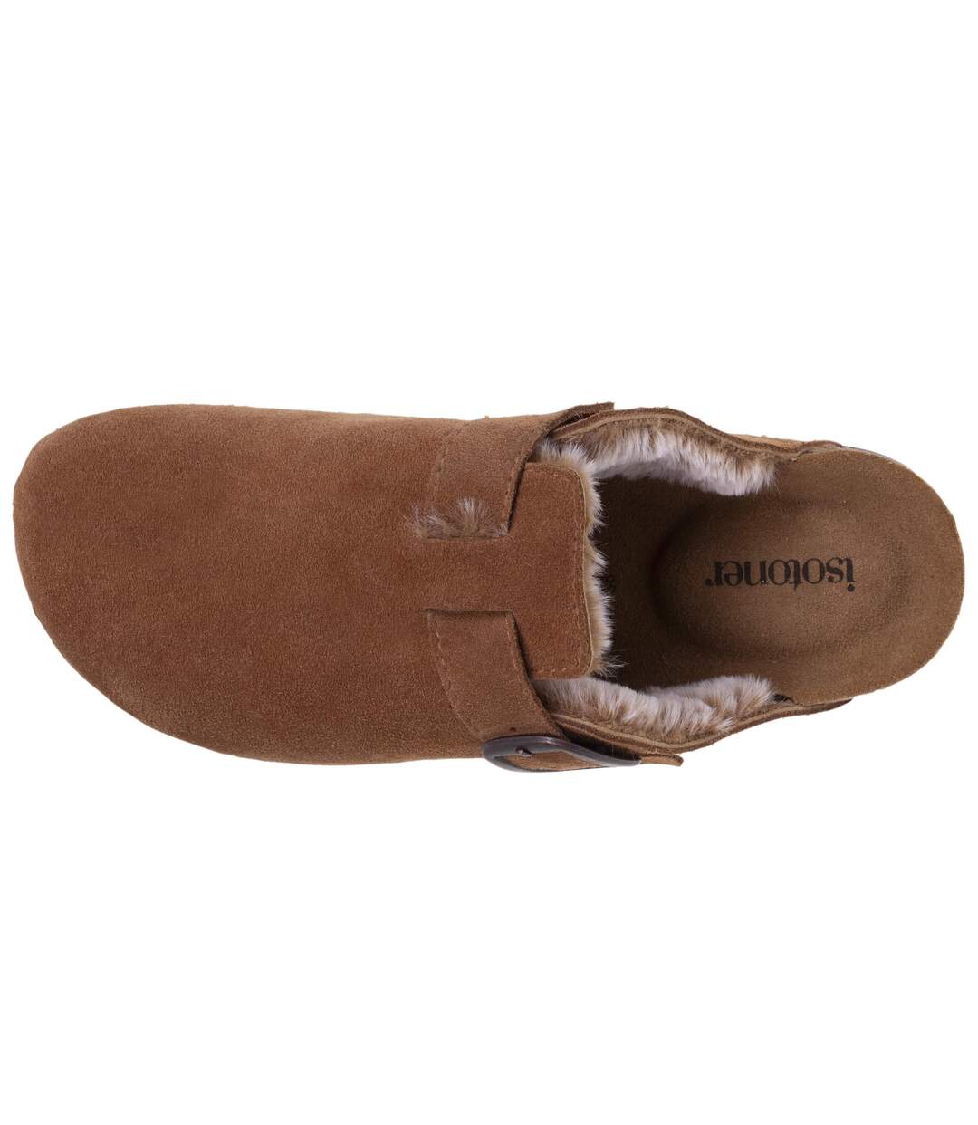 Isotoner Mules femme tout en cuir, ultra confortables, légères et très tendance-2