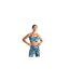 Womens/ladies Swift Iii Dash Print Sports Bra Mist Dare 2B-1