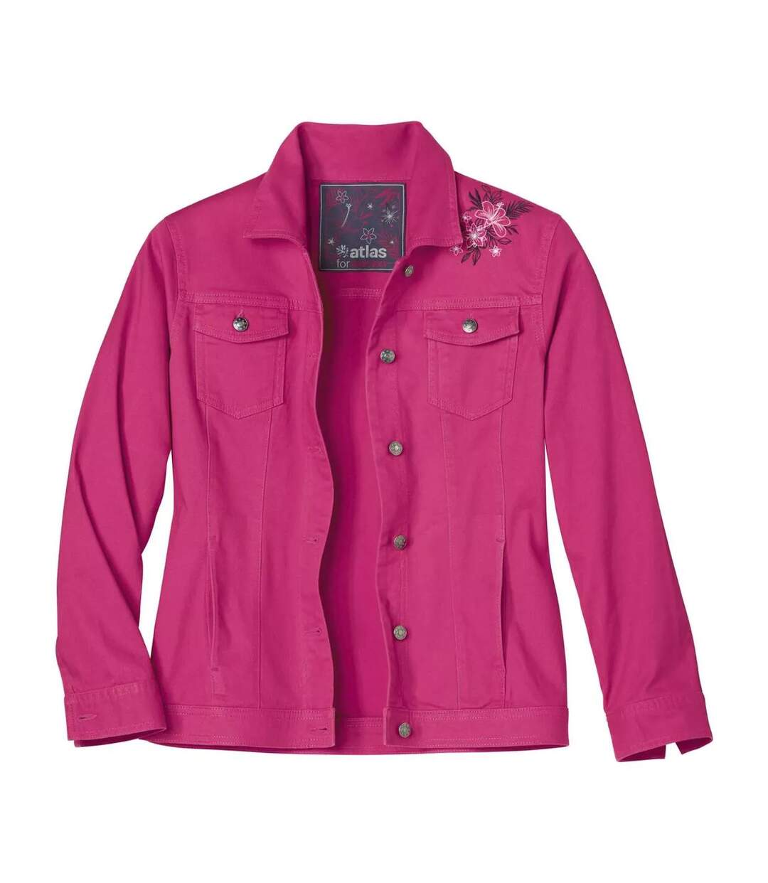 Veste femme fuchsia Atlas For Women-1