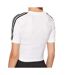 T-shirt Blanc Femme Adidas Cropped Tee - 36