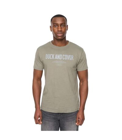 Mens pittifore t-shirt olive Duck and Cover