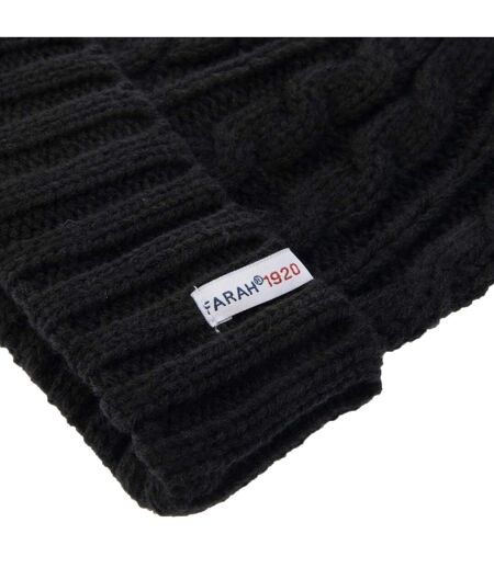 Bonnet Rirola Homme Noir Farah