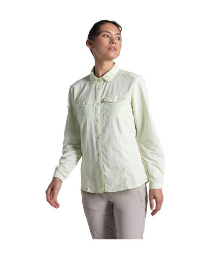 Chemisier Adventure Femme Vert Pâle Craghoppers