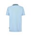 Mens Zipped Tailored Short-sleeved Polo Shirt Blue Paul Smith-3