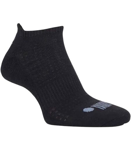 Pack Of 6  Mens Cushioned Trainer Socks  Black Jeep