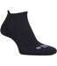 Pack Of 6  Mens Cushioned Trainer Socks  Black Jeep-2