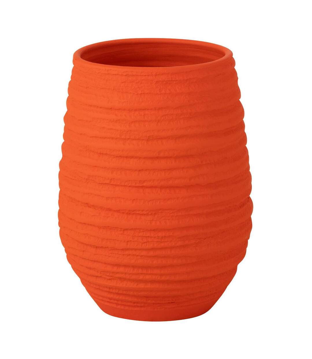 Vase en Céramique Fiesta 30cm Orange-1