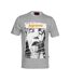 T-shirt Gris Homme Supreme Grip Magazine - M