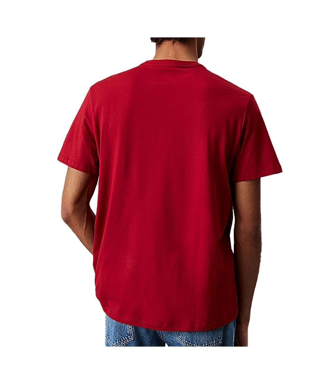 T-shirt Rouge Homme Calvin Klein Jeans Hero - L-2