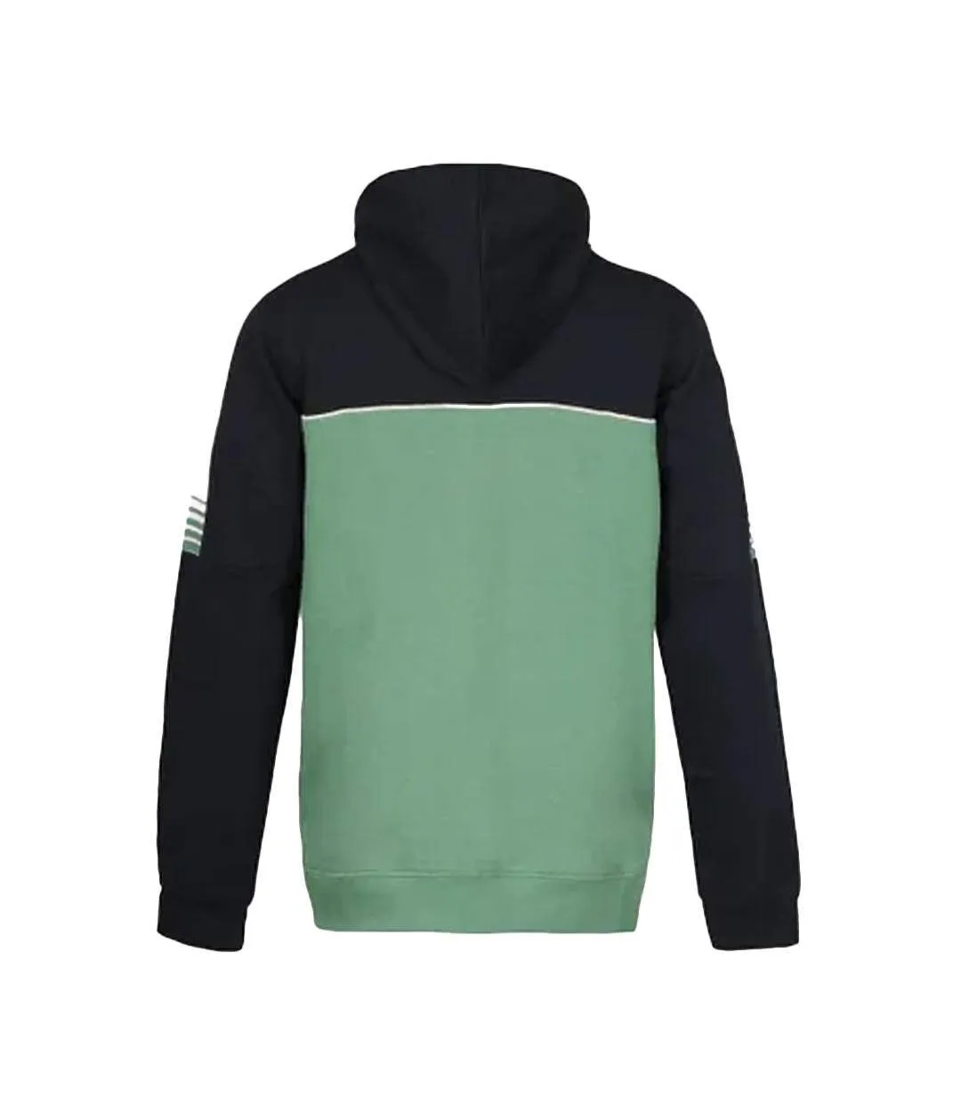 Sweat à capuche noir vert homme umbro grass-2