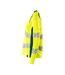 T-shirt Manches Longues Accelerate Safe Femme Jaune Fluo Bleu Pétrole Mascot-2