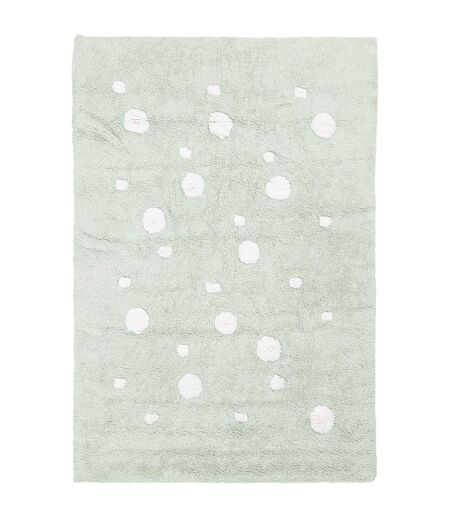 Tapis enfant fait main en coton ROND A