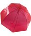 Parapluie canne transparent - KI2024 - rouge