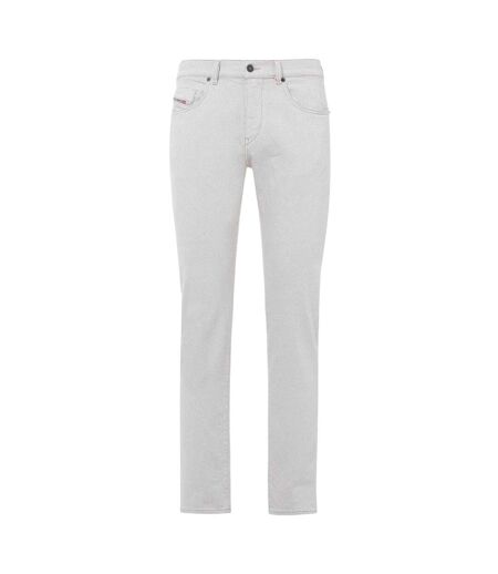 Mens 2019 D-strukt Denim Mid Rise Slim Jeans White Diesel