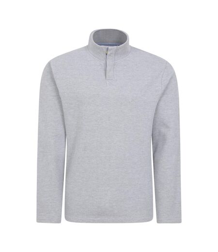 Pull bude homme gris Mountain Warehouse