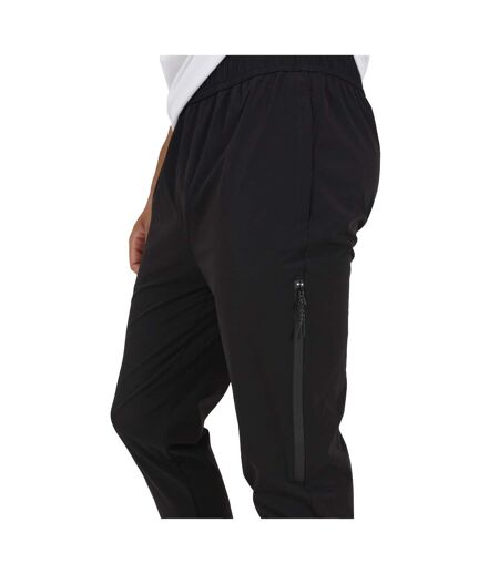 Mens Tech Zip Detail Trousers Black Brave Soul
