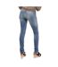 Jean slim bleu effet usé femme g-star arc 3d - w23-l30-2