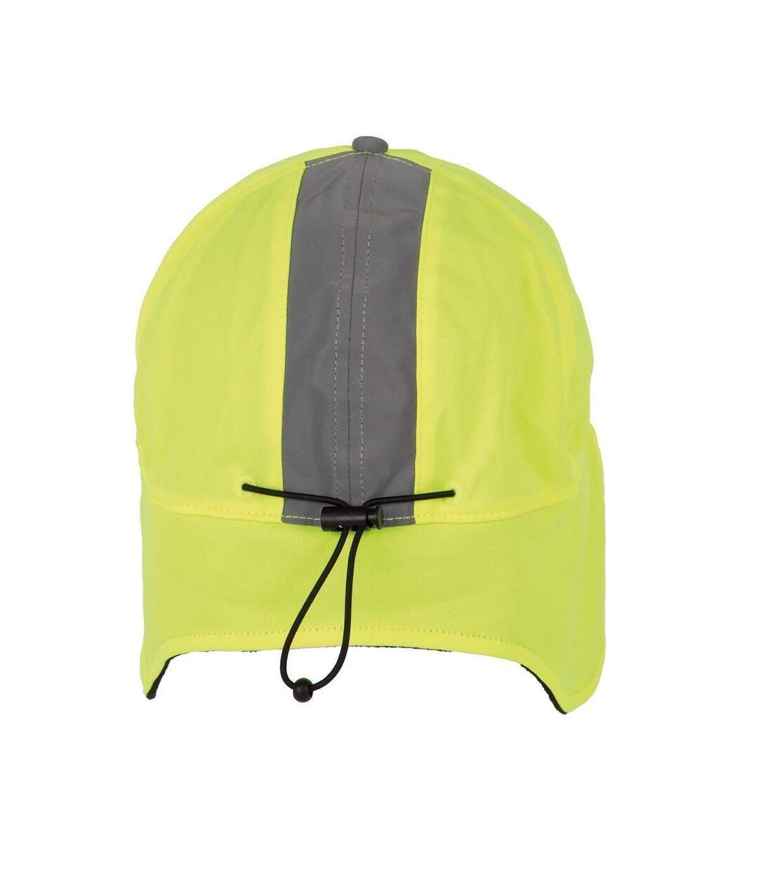 Casquette d'hiver avec patch - Adulte - KP214 - jaune fluo-2
