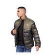 Born Rich Mens Carlito Camo Oversized Padded Jacket (Black)