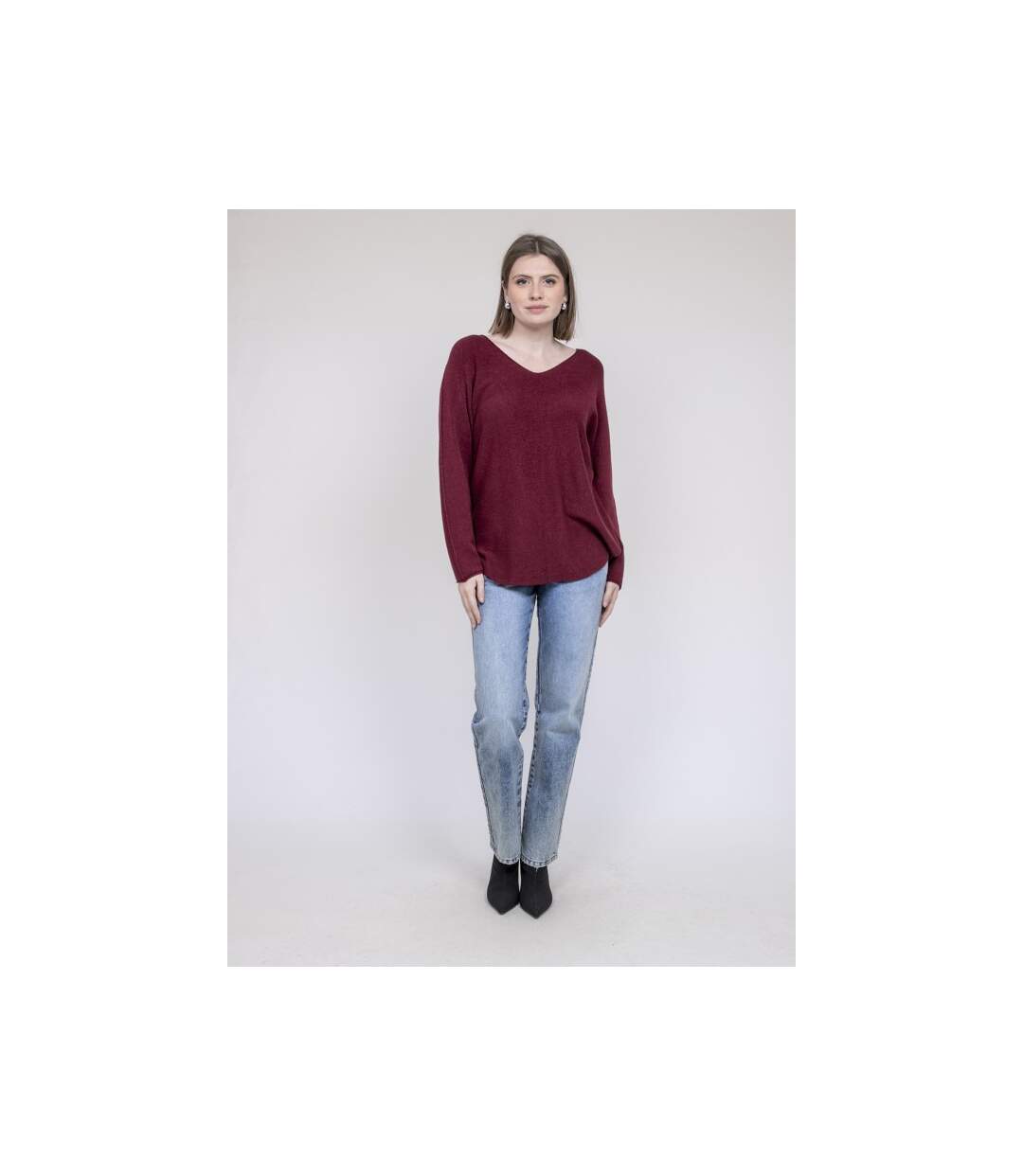 Pull col V KORNELIA - Dona X Lisa-4