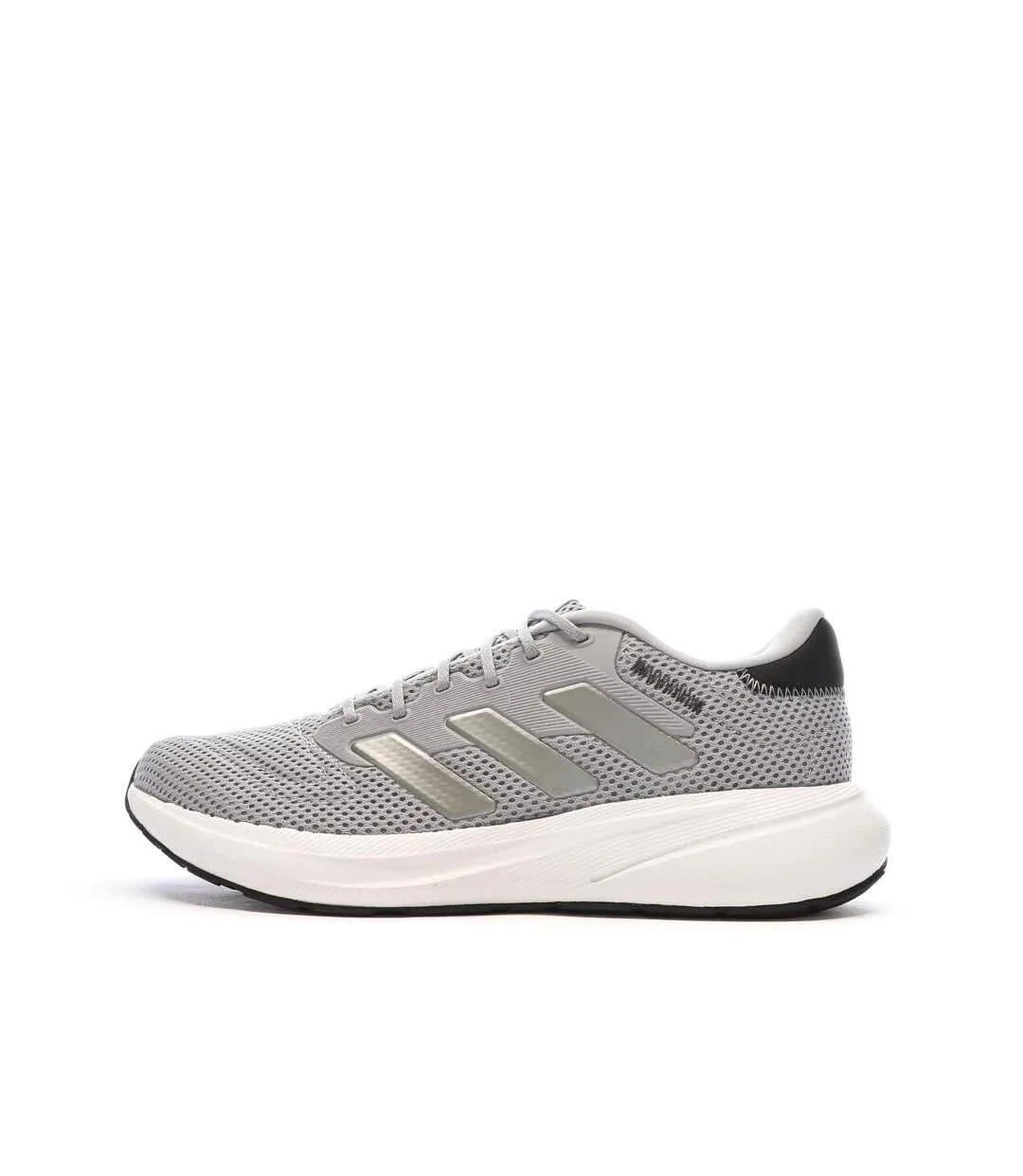 Chaussures de running grise homme adidas response-1