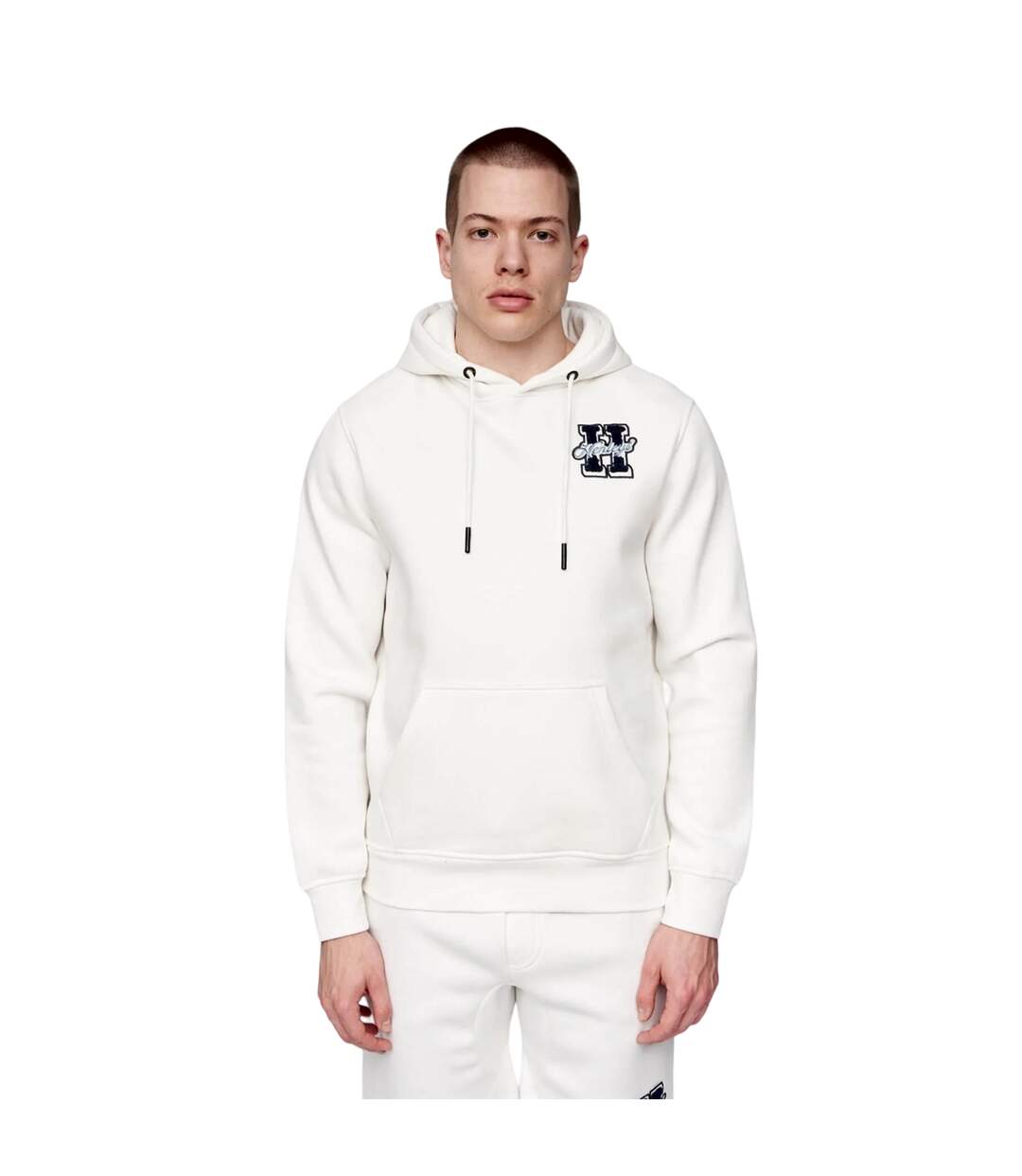 Mens aitchen hoodie off white Henleys