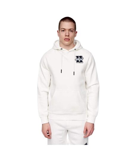 Sweat à capuche aitchen homme blanc cassé Henleys