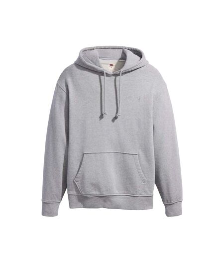 Sweat à capuche homme gris chiné Levis