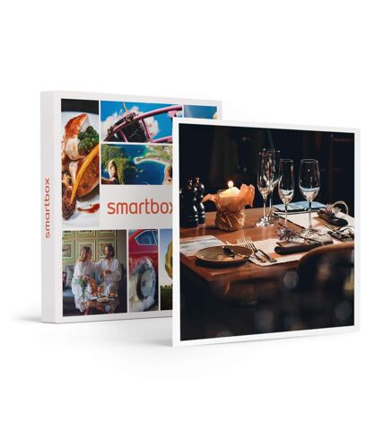 Repas d'excellence avec boissons ou apéritif pour deux jeunes mariés - SMARTBOX - Coffret Cadeau Gastronomie