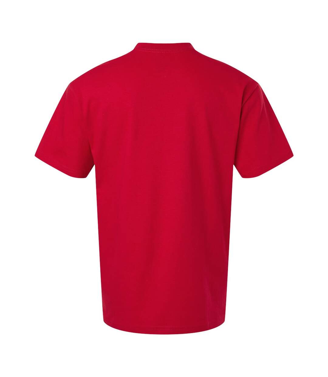Unisex Adult Hammer Maxweight Cotton Blend T-shirt Cherry Red Gildan-2