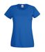 Fruit Of The Loom Ladies/Womens Lady-Fit Valueweight Short Sleeve T-Shirt (Royal)