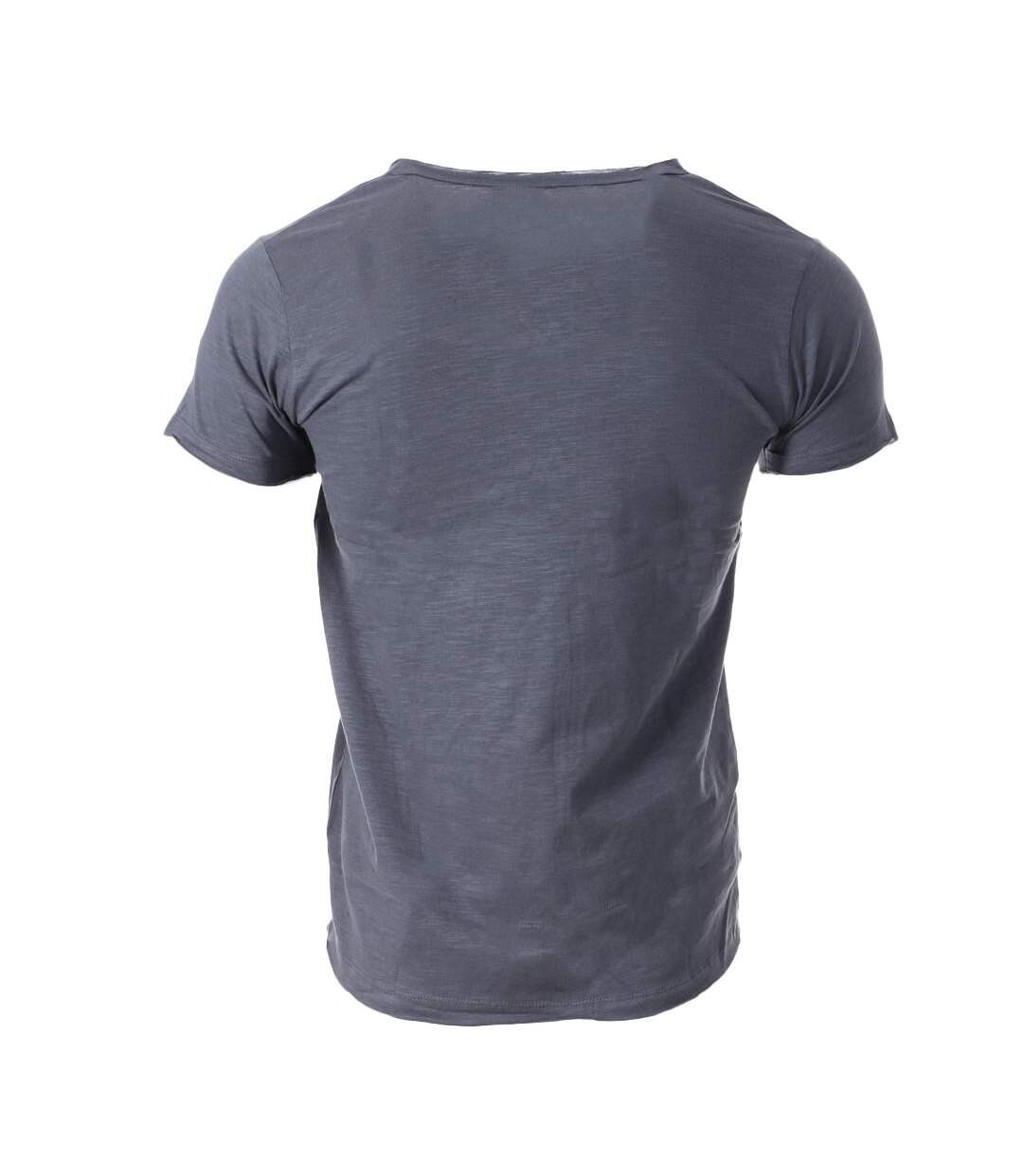 T-shirt Bleu Foncé Homme La Maison Blaggio Marius - L-2